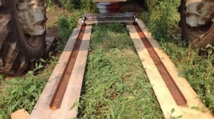 Раскатка трактора на МТЗ 82.1/Tractor rolling at MTZ 82.1