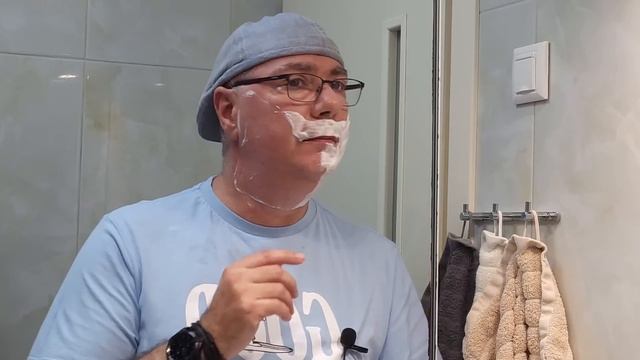 #бритьё №117 Wolfman Razors W1 RazoRock SS Lupo!А нужно ли платить больше?