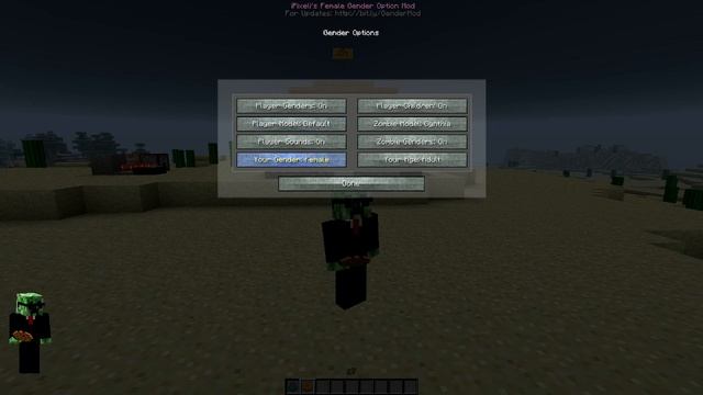 Minecraft Mod : Female Gender Spotlight смотреть онлайн