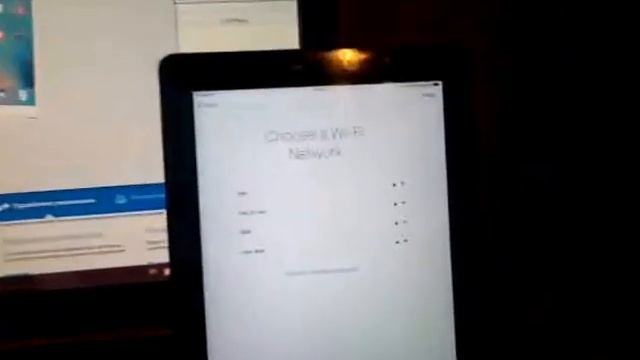 Ipad 3 Ios 9.0.2 Icloud деактивируем и кнопка  NEXT