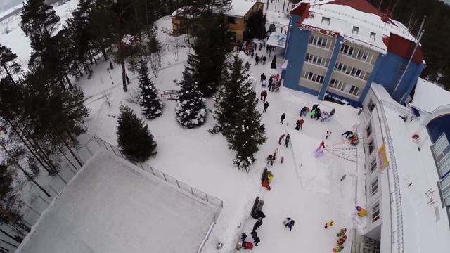 Масленица на базе отдыха Росинка смотреть онлайн