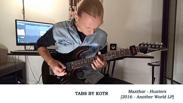 Maxthor - Hunters (guitar solo with tabs) смотреть онлайн