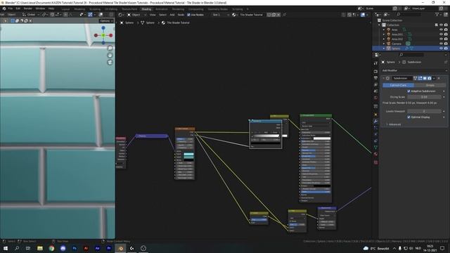 Procedural Material Tutorial [Tile Shader in Blender 3.0] смотреть онлайн