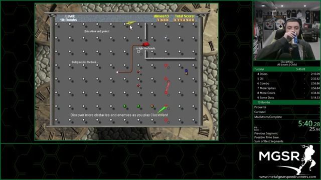 ClockWerx | Emulator | 10 Bombs | Child | 0:50 RTA смотреть онлайн
