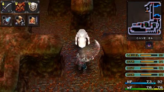 Brandish: The Dark Revenant (PSP) Cave B6 Walkthrough смотреть онлайн