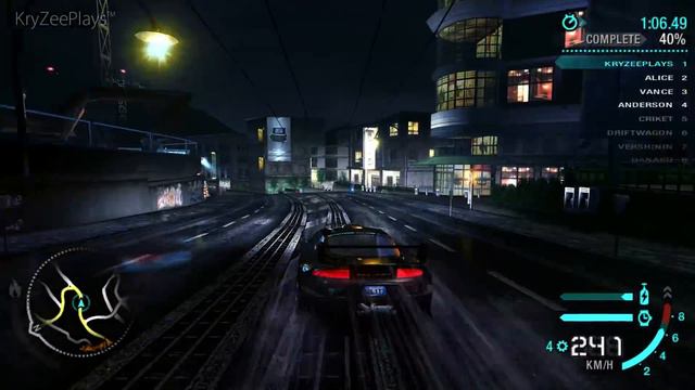 NFS Carbon | Misubishi Eclipse Elite Mod Gameplay [1440p60] смотреть онлайн