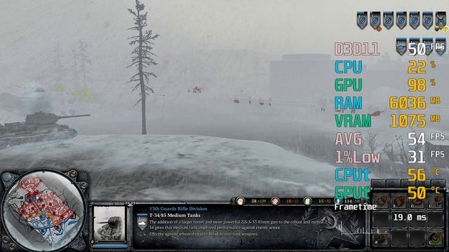 Radeon Vega 7 Graphics -- AMD Ryzen 5 5600G -- Company of Heroes 2 Benchmark смотреть онлайн