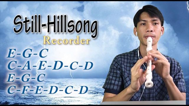 STILL - Hillsong | Recorder Flute with note cover смотреть онлайн