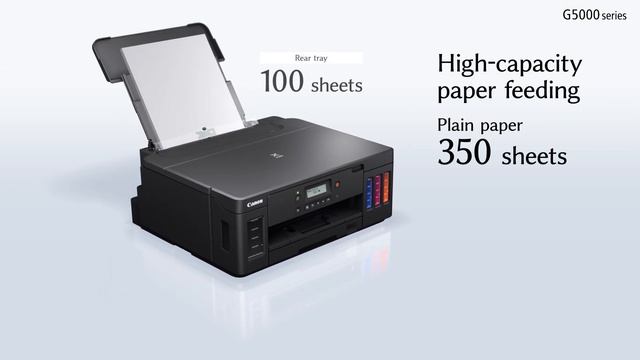 Canon PIXMA Ink Efficient G5000 Series (Long Ver)