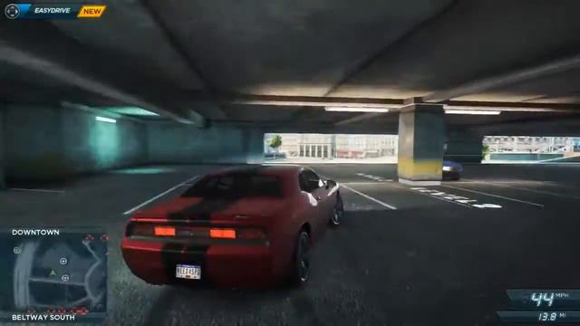 NFS Most Wanted 2012 Doing Driver 1 Challenges in Car Park with Challenger SRT8+ Car Park drift смотреть онлайн