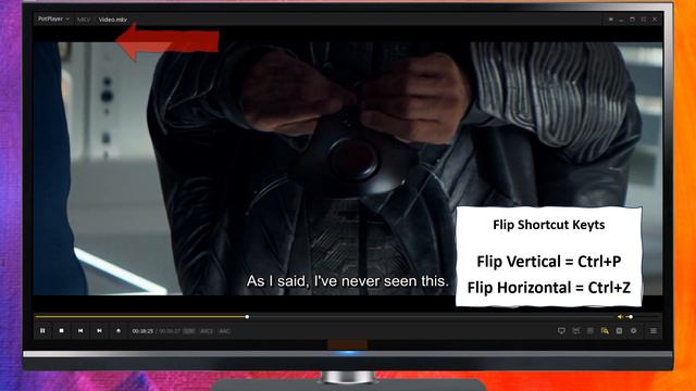 How to Flip Video in PotPlayer | Change Video Direction in Pot Player смотреть онлайн