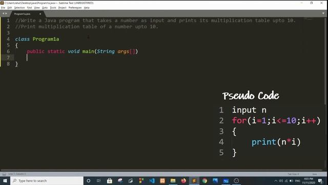 multiplication table up to 10 in java | Java program for print multiplication table upto 10. смотреть онлайн