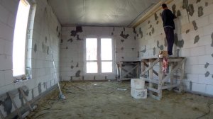 Подшивка потолка. Пароизоляция+подшивка доской.