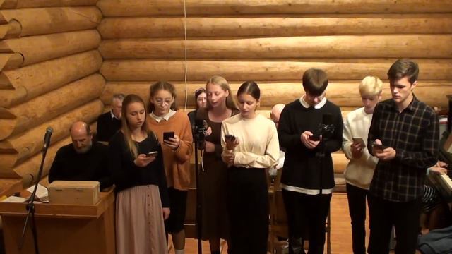 Воскресное вечернее богослужение. 12.11 Для тех, кто остался дома.) смотреть онлайн