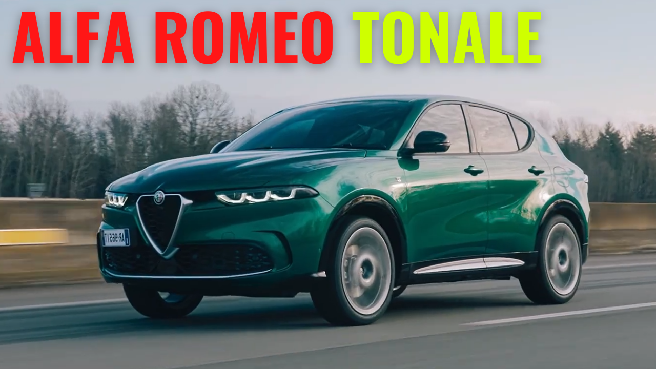 Новая Alfa Romeo Tonale 2022 - детали интерьера и экстерьера смотреть онлайн