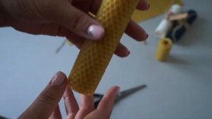 Свечи из вощины своими руками - простой и понятный мастер-класс