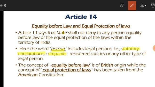 Article 13 & 14 (Fundamental Rights part 2) смотреть онлайн