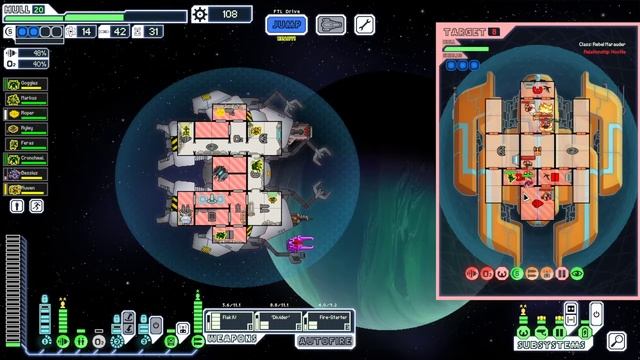 The Crystal Waystone Ep.81 FTL: Multiverse Bio's Fleet! смотреть онлайн