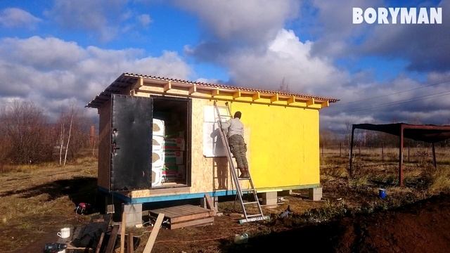 ► Мужчина купил минимум Стройматериала! И уже через месяц соседи завидовали его Шикарной Бытовке!