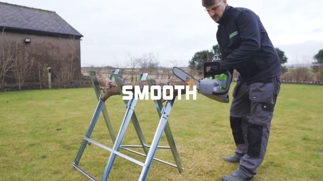 Battery Powered Chainsaw - Warrior Eco Power Equipment смотреть онлайн