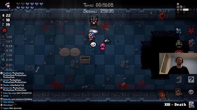 Папич играет в The Binding of Isaac! Босс Айзек! 58 смотреть онлайн