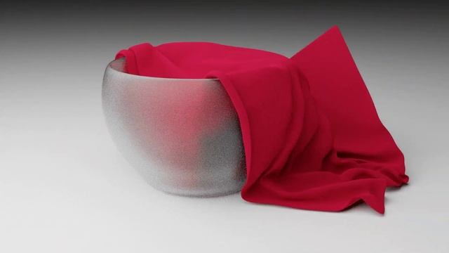 Simulation of clothes in Blender 2.8 (Симуляция ткани) смотреть онлайн