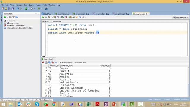 51 Введение в CONVERSION функции / SQL для начинающих с нуля до сертификата Oracle смотреть онлайн