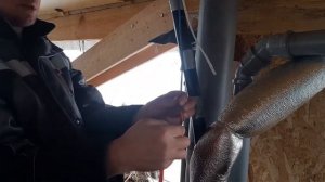 Подключаем терморегулятор ТК-3 к греющему кабелю. #жизньвдеревне #переезд #хутор