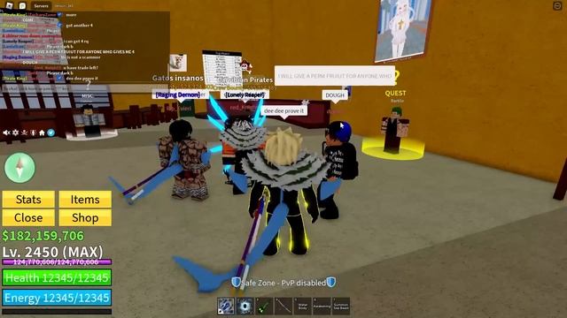 I Bought 100 Dough Fruits in Blox Fruits.. (Roblox Blox Fruits) смотреть онлайн