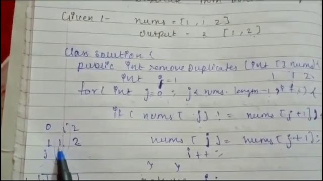Remove Duplicate from sorted array| top 150 interview leetcode?| Easiest explanation смотреть онлайн