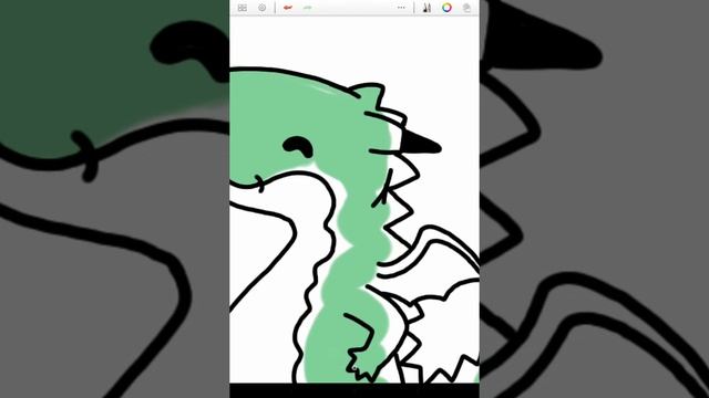 How to draw cute green dragon. смотреть онлайн