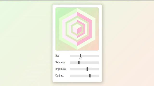 Customize Colors with Range Slider Using Html Css And Javascript смотреть онлайн