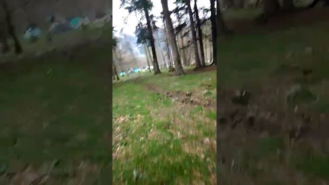 Стоянка выше верхнего Архыза. Май 2014.