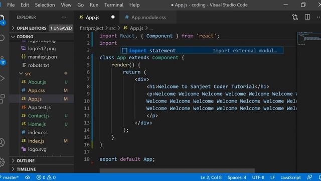 #50 CSS Modules in ReactJs смотреть онлайн