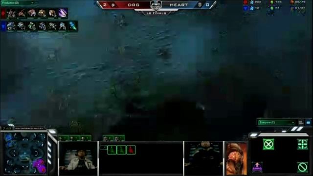 StarCraft 2 MLG Columbus Finals HEART Vs DRG Game 1 смотреть онлайн