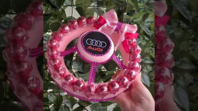 #Рульизконфет для девушки #маленький презент #букет из конфет смотреть онлайн