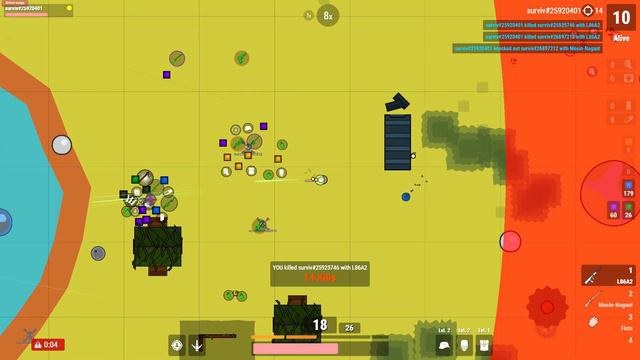 20 *KILLS* In Savannah | surviv.io | Pro Gameplay. смотреть онлайн