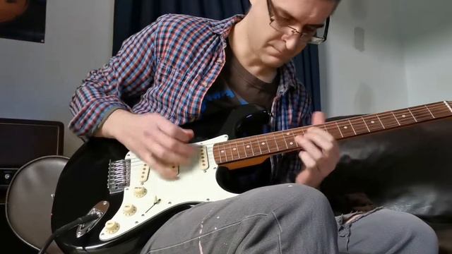 Strat, Blackstar Artisan 30 amp, Wampler Ecstacy overdrive смотреть онлайн