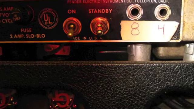 1965 Fender Bassman смотреть онлайн