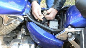 Как проверить генератор и реле регулятор на японском мотоцикле Хонда. (Honda VTX1300)