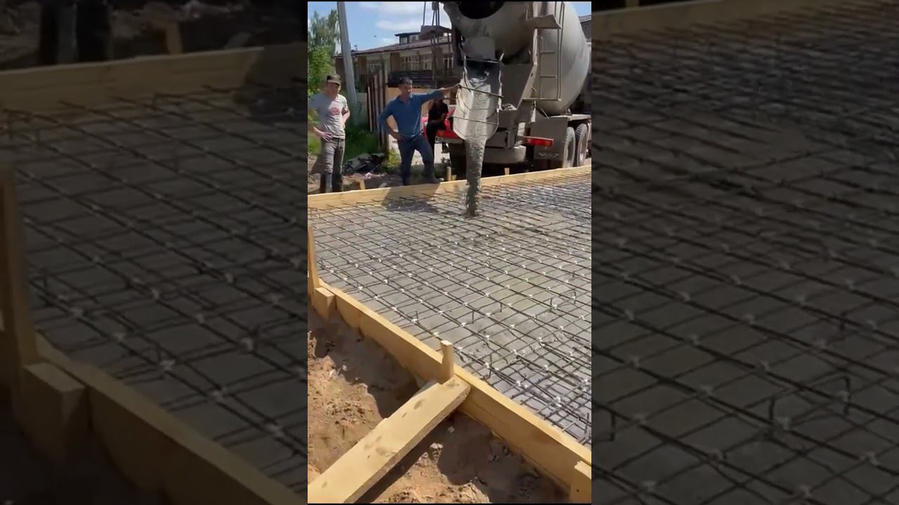 Армирование фундаментов, полов и отмосток композитной сеткой. Базальтовые готовые плоские каркасы смотреть онлайн