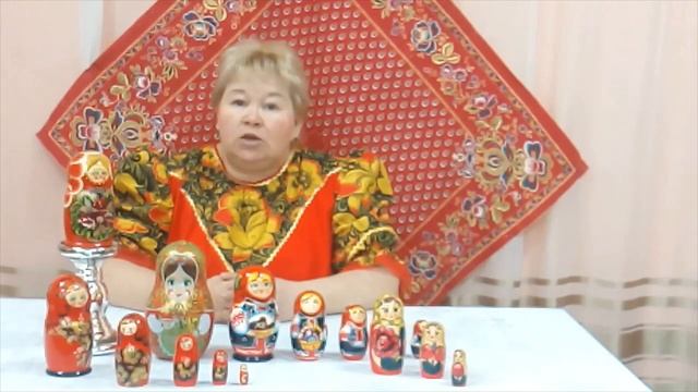Фолк-урок Русская матрёшка