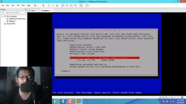 Cara Install Debian 9 Berbasis Text(CLI) Di Vmware WorkStation смотреть онлайн