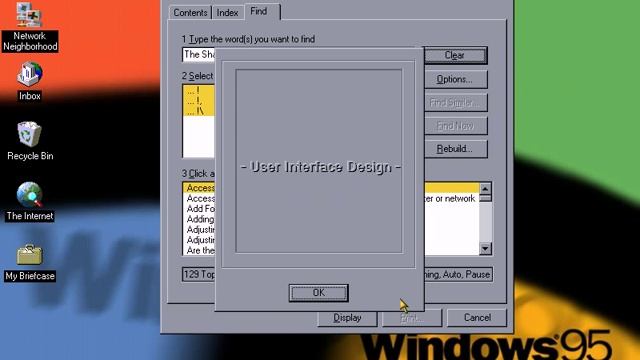 Windows 95 Easter Egg - The Shadow Knows! смотреть онлайн