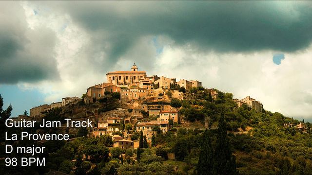 Guitar Backing Track / Guitar Jam Track - "La Provence" - Country Style - D Major - 98BPM смотреть онлайн