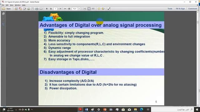 DSP Chapter1: Signals, Systems and Signal Processing lec 1 смотреть онлайн