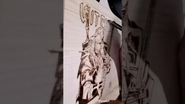 Witcher pyrography - pyrografia смотреть онлайн