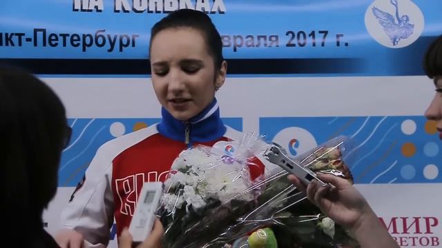 Полина Цурская, интервью после ПП. Первенство России 2017 смотреть онлайн