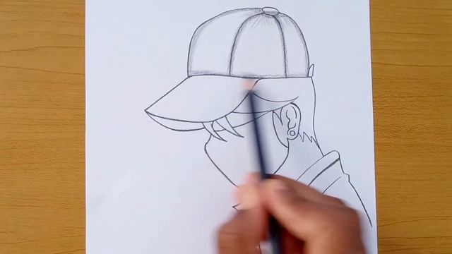 Easy anime drawing || How to draw anime boy step by step || Easy drawing for beginners смотреть онлайн