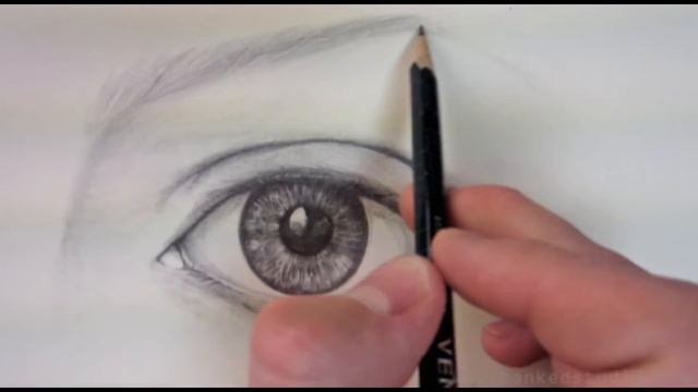 How To Draw An Eye, Time Lapse | Learn To Draw a Realistic Eye with Pencil смотреть онлайн